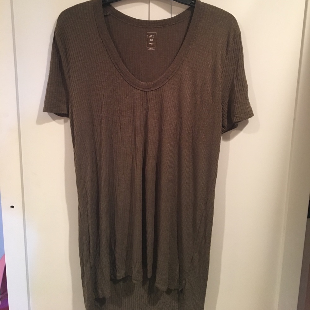 Me to We tshirt dress