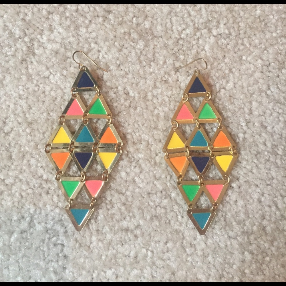 Triangle earrings