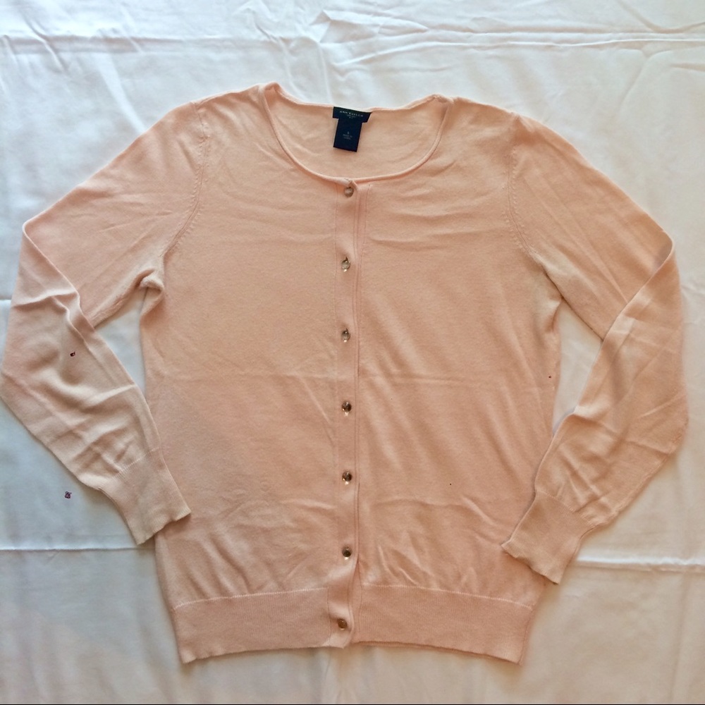 MOVING SALE Ann Taylor pink lightweight cardigan