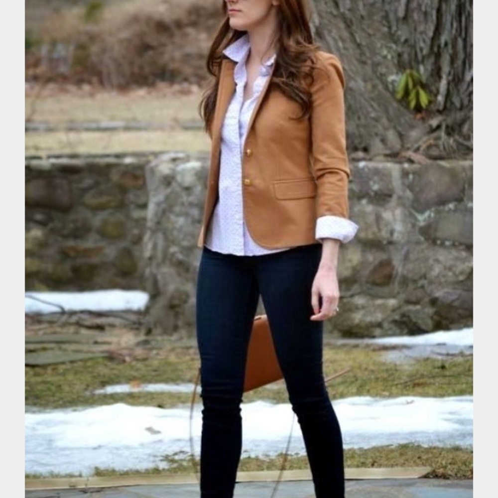 Express Camel Blazer