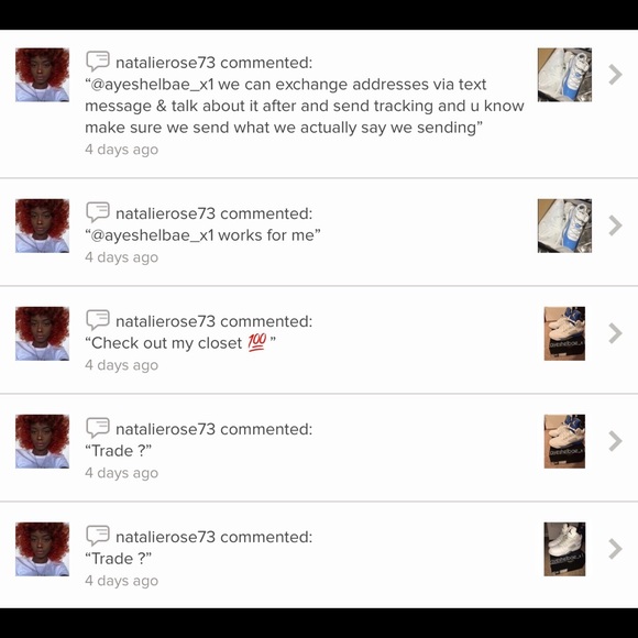 @NATALIEROSE73 IS A SCAMMER - Picture 1 of 5