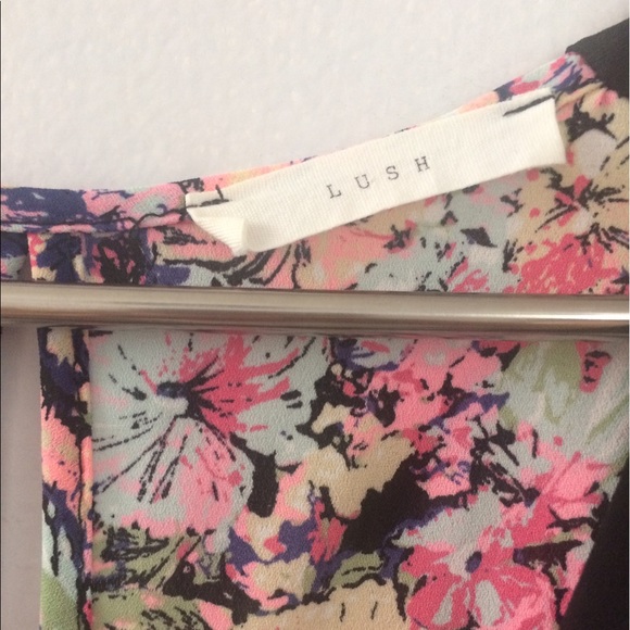 LUSH Floral Print Dress - Picture 4 of 6