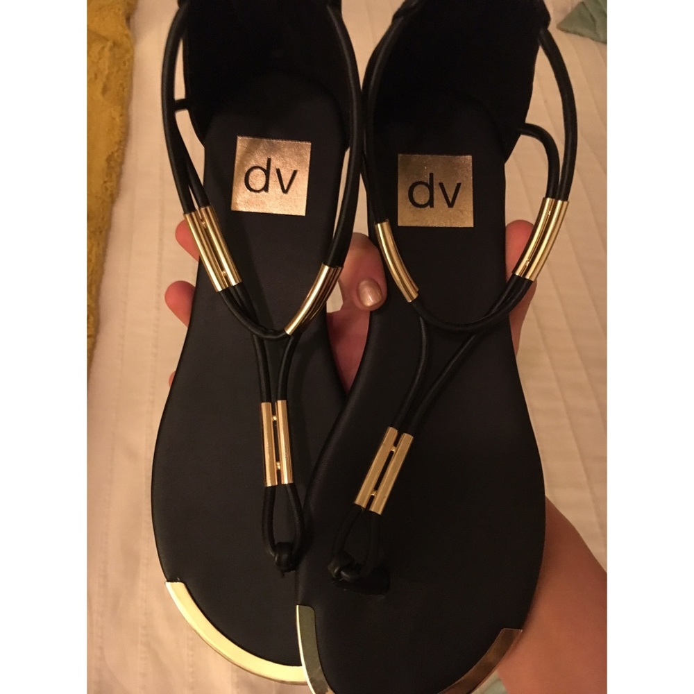 Dolce Vita Kaden Sandal Black/Gold