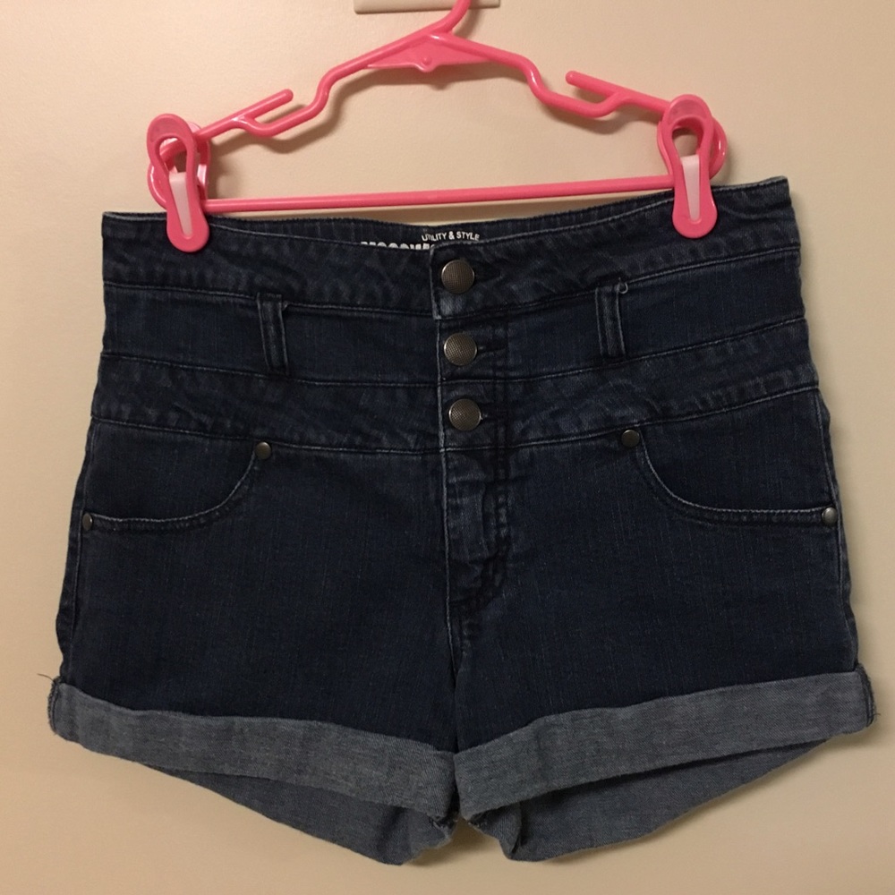 High Waisted Jean Shorts