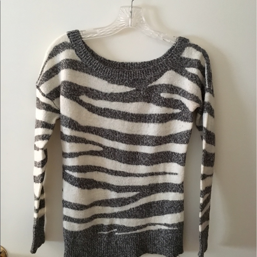 Zebra Express Sweater Size XS