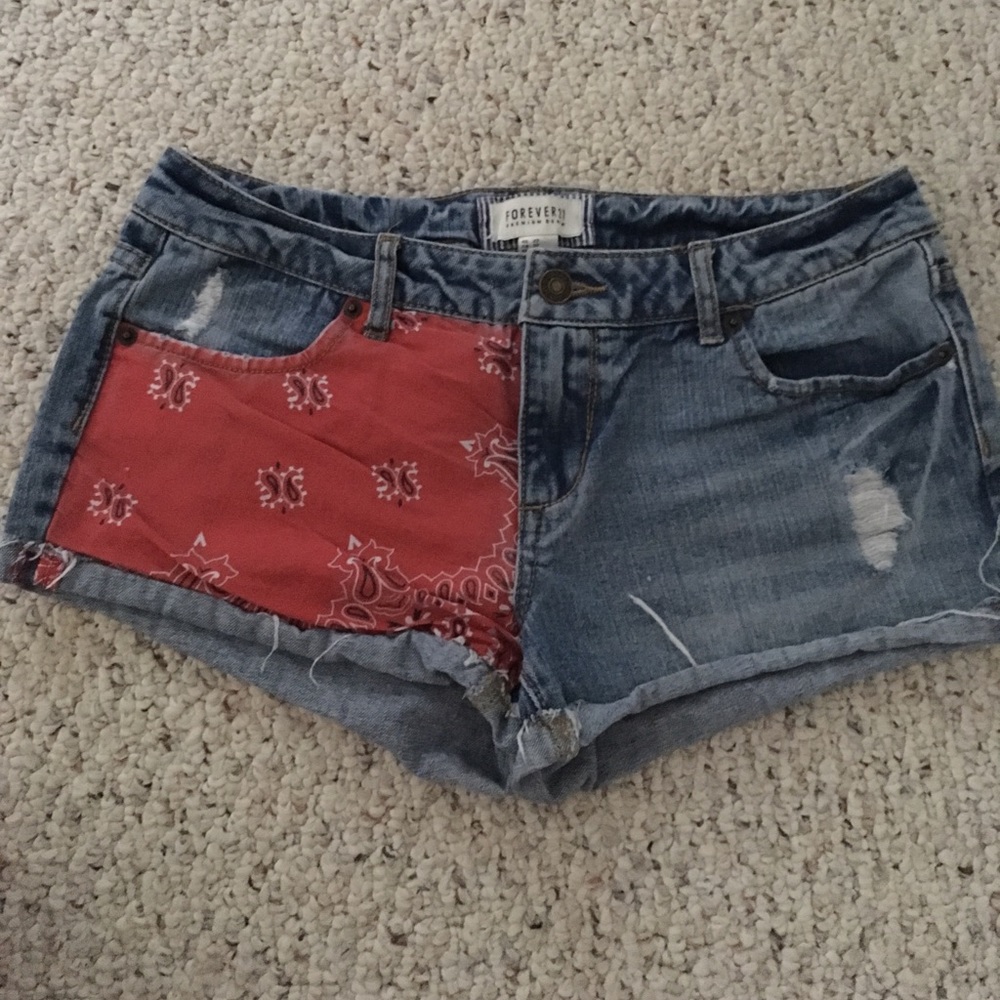 cute jean short