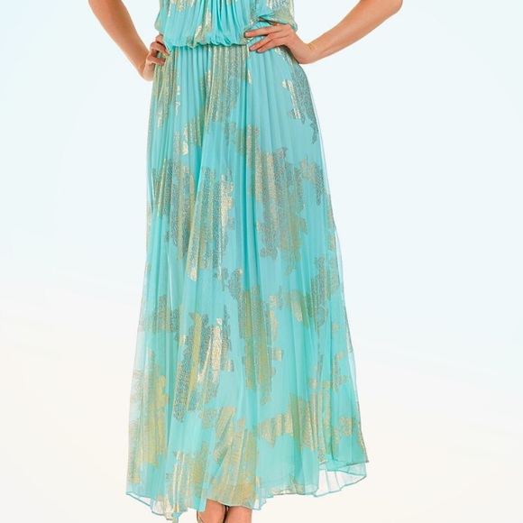 ꃅᖘ!👗ꍏꆰꀎꍏ & ꁅꂦ꒒ꀸ pleated dress👗 - Picture 3 of 7