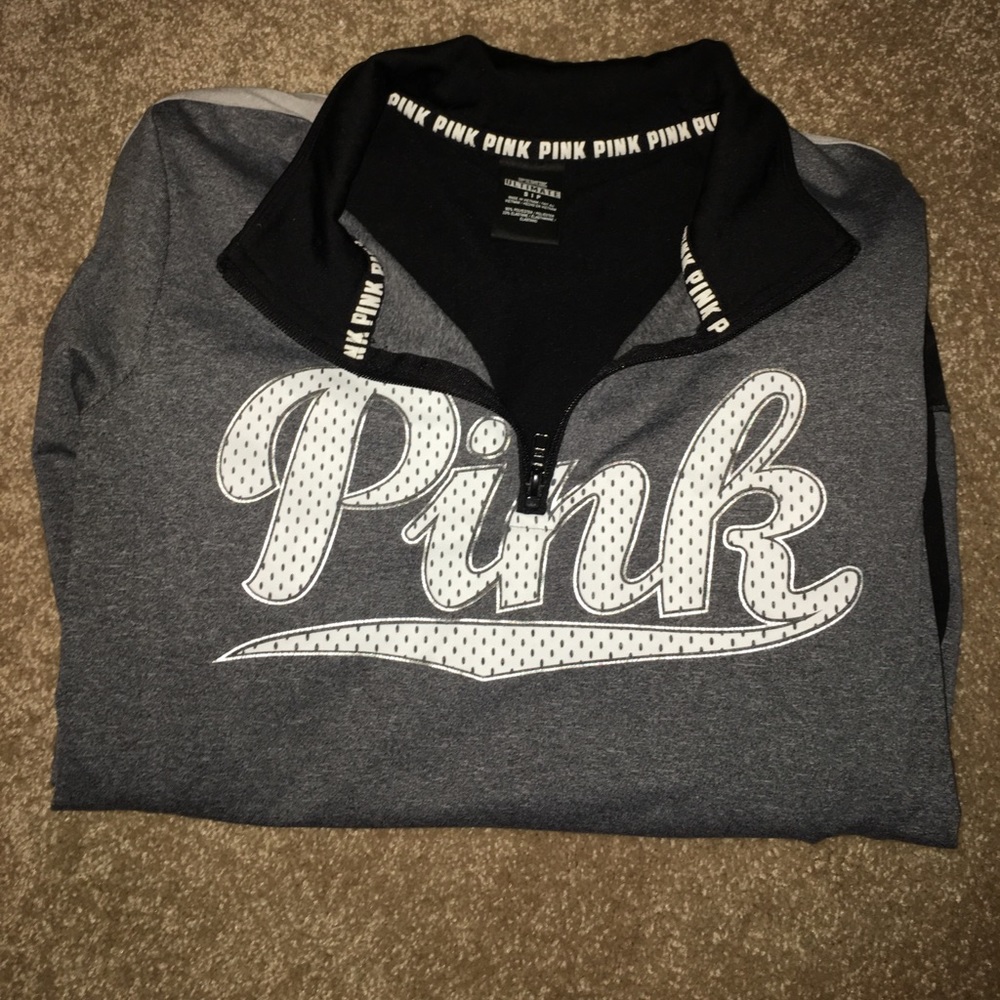 PINK ultimate quarter zip