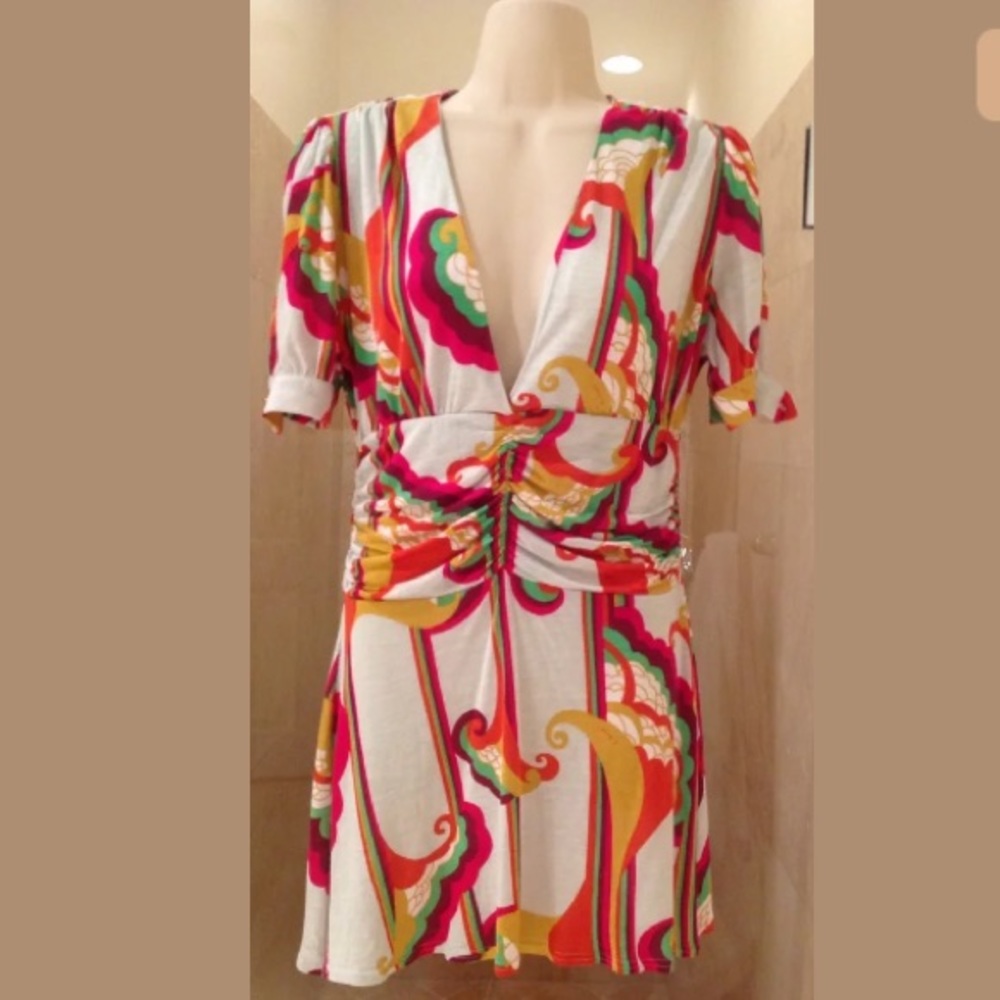 NWT T-Bags Los Angeles Tunic Mini Party Dress SM
