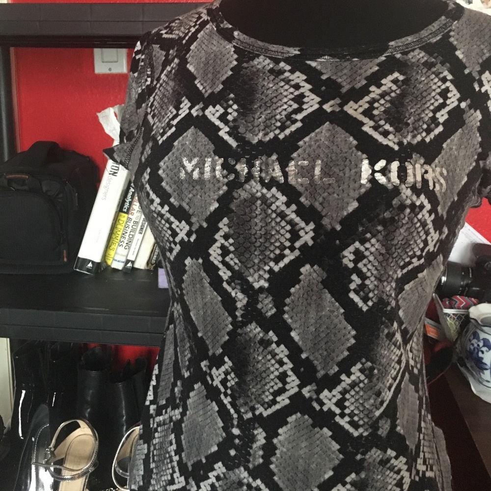 Michael Kors Logo Fitted Shirt