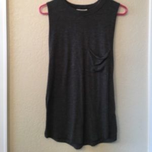 Heather Grey Pocket Tee