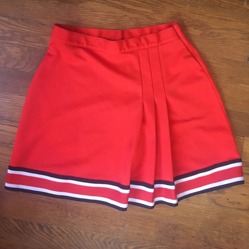 Vintage cheerleading skirt