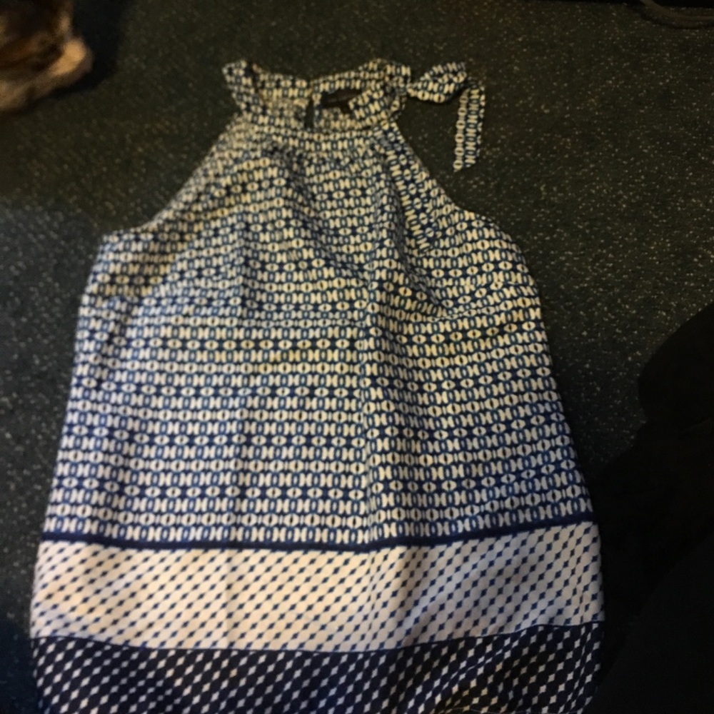 Blue tank top from the limited