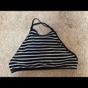 Aerie crop bikini top