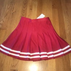 NWT cheerleading skirt