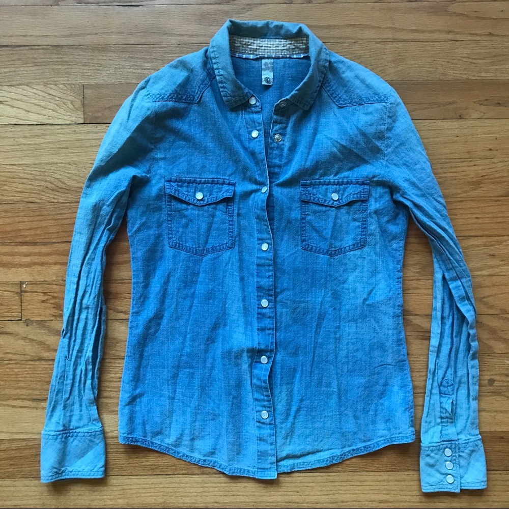Element Chambray Women's Button Down