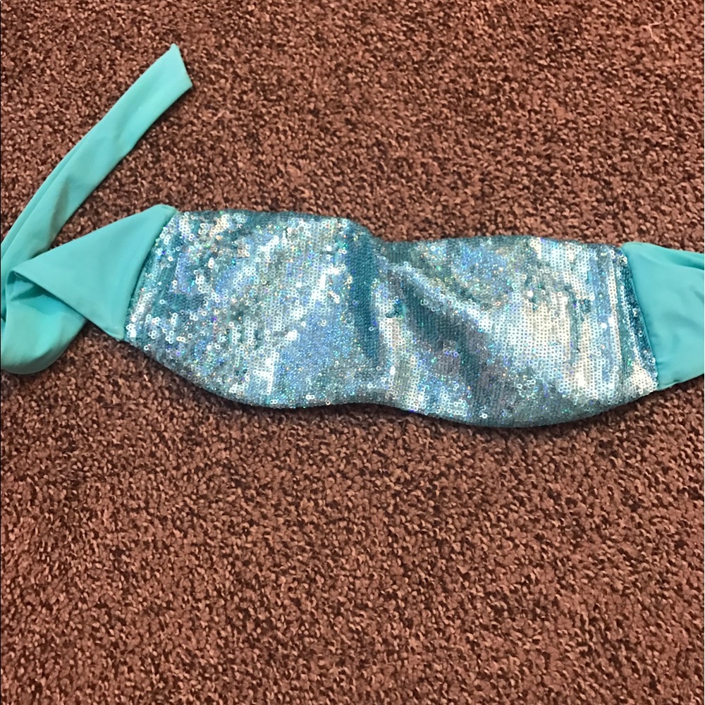 Victoria's Secret sparkly bikini top