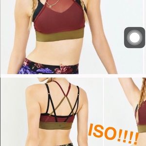 ISO Without Walls mesh sport bra