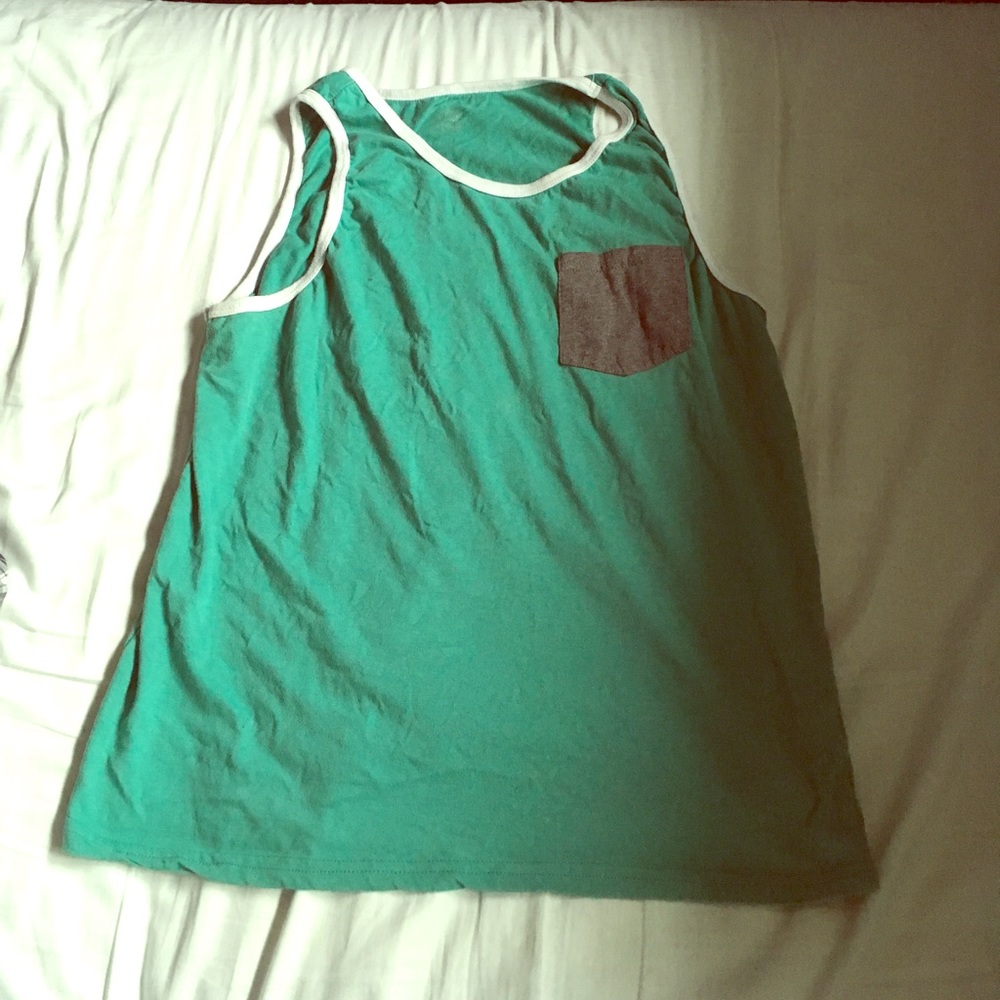 Teal Tank Top