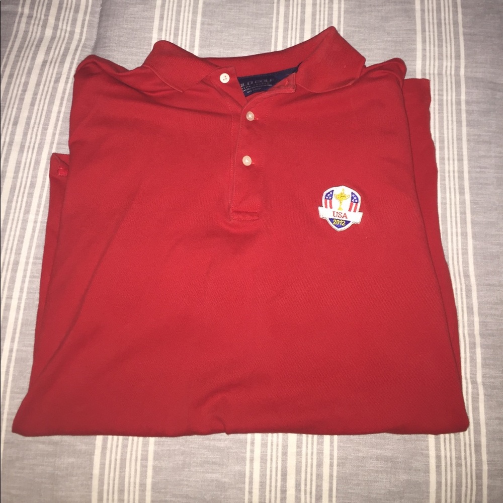 🏌🏻 Mens %100 Cotton USA Polo-Golf Shirt