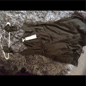 Mini wrap dress