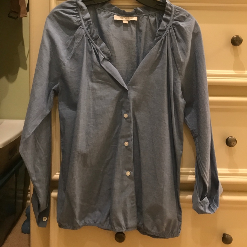 Chambray blouse