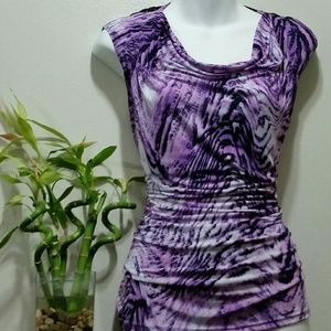 Sleeveless patterned top by Oh! Mamma