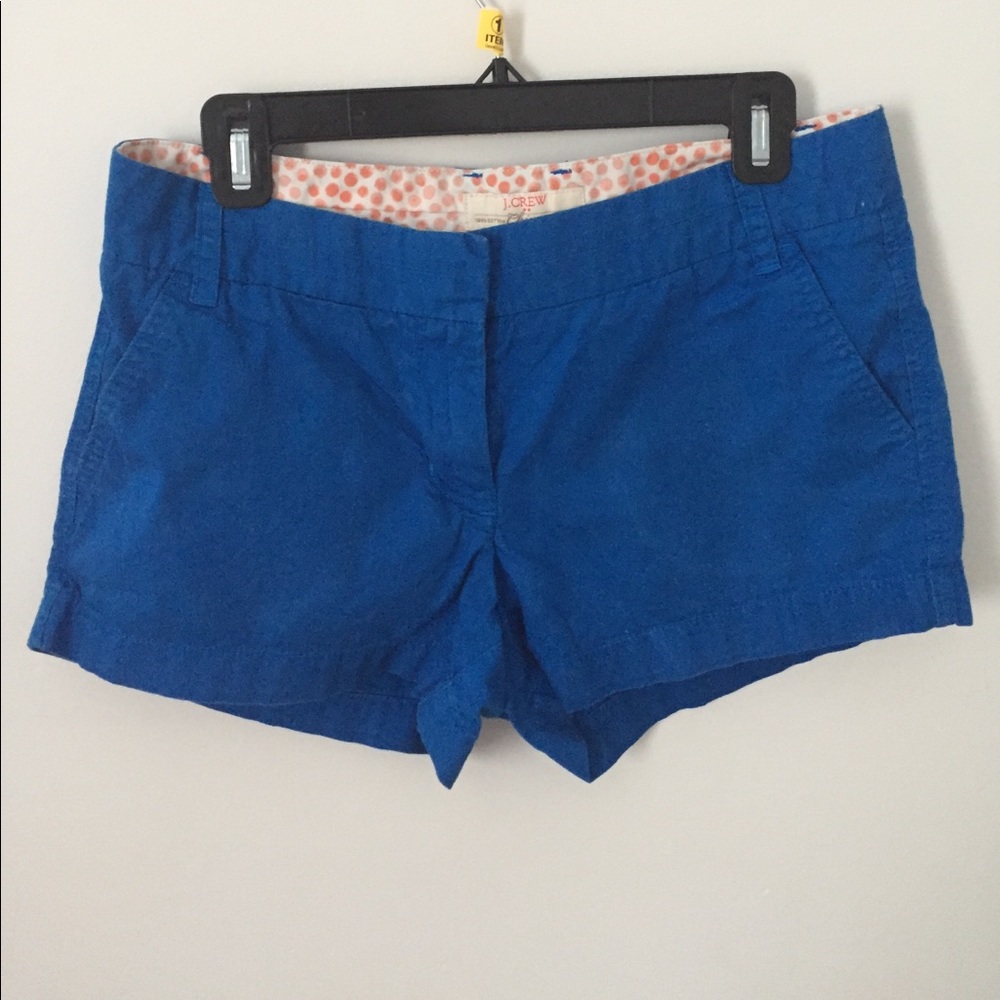 J. Crew Chino Royal Blue shorts