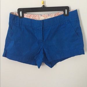 J. Crew Chino Royal Blue shorts