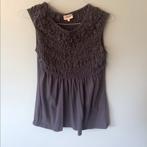 Gray tank from anthropologie