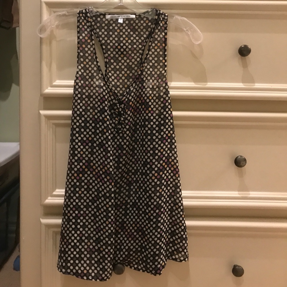 Polka dot tank
