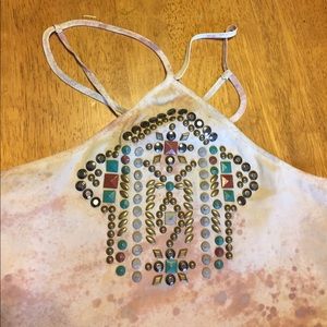 Halter crop top