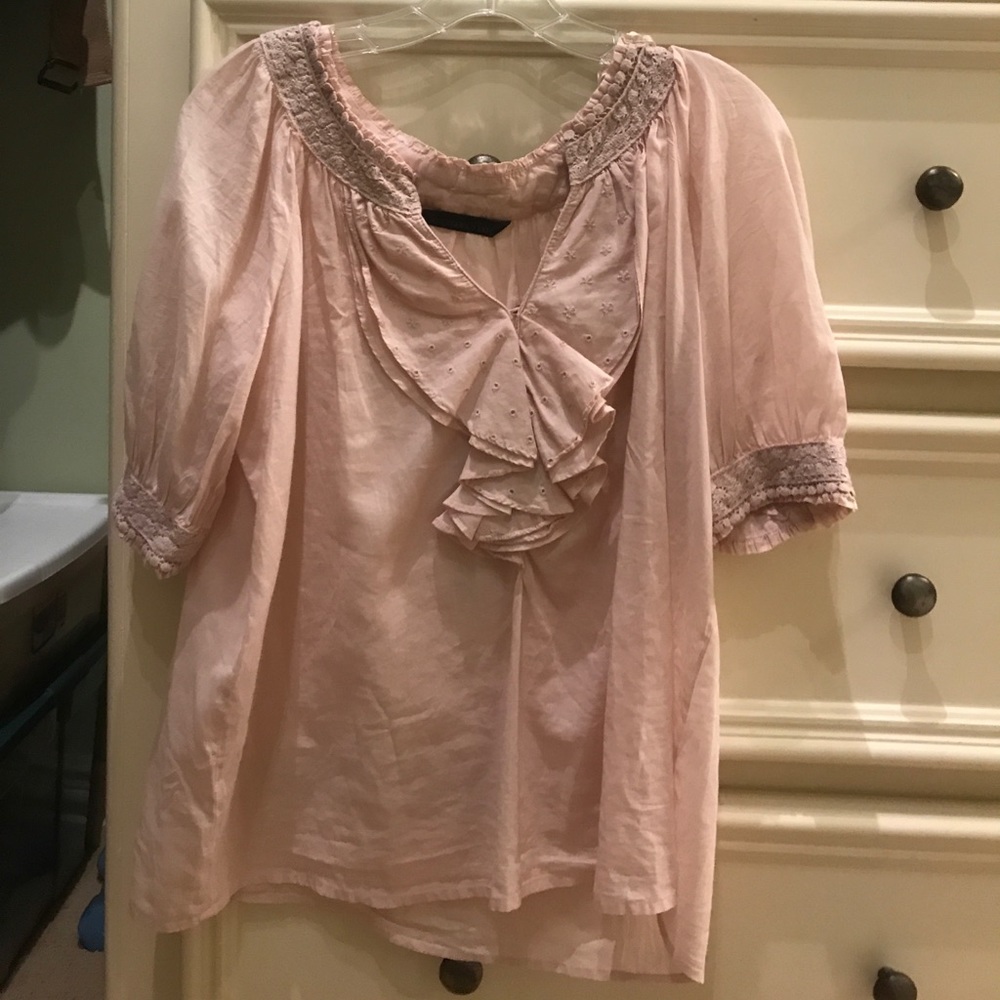 Blush zara blouse