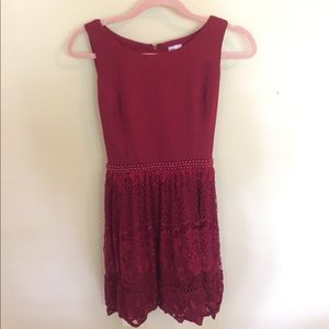 NEW: Red Francesca's Collection cocktail dress