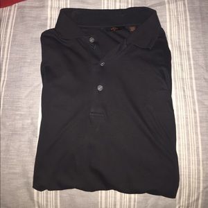 🏌🏻 Mens Solid Black Callaway Golf Polo