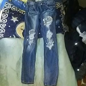 Machine jeans