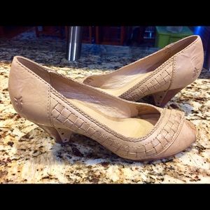 Frye Peep Toe heels