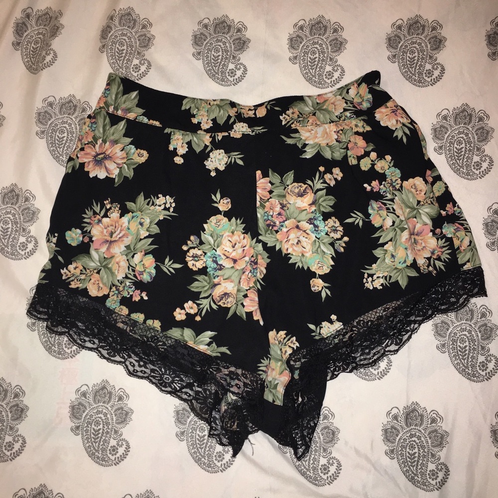 Floral Shorts