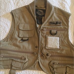 Boy's fishing vest - barely worn.