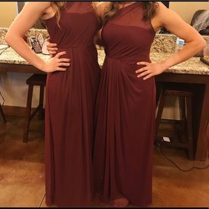 David's Bridal bridesmaid dress