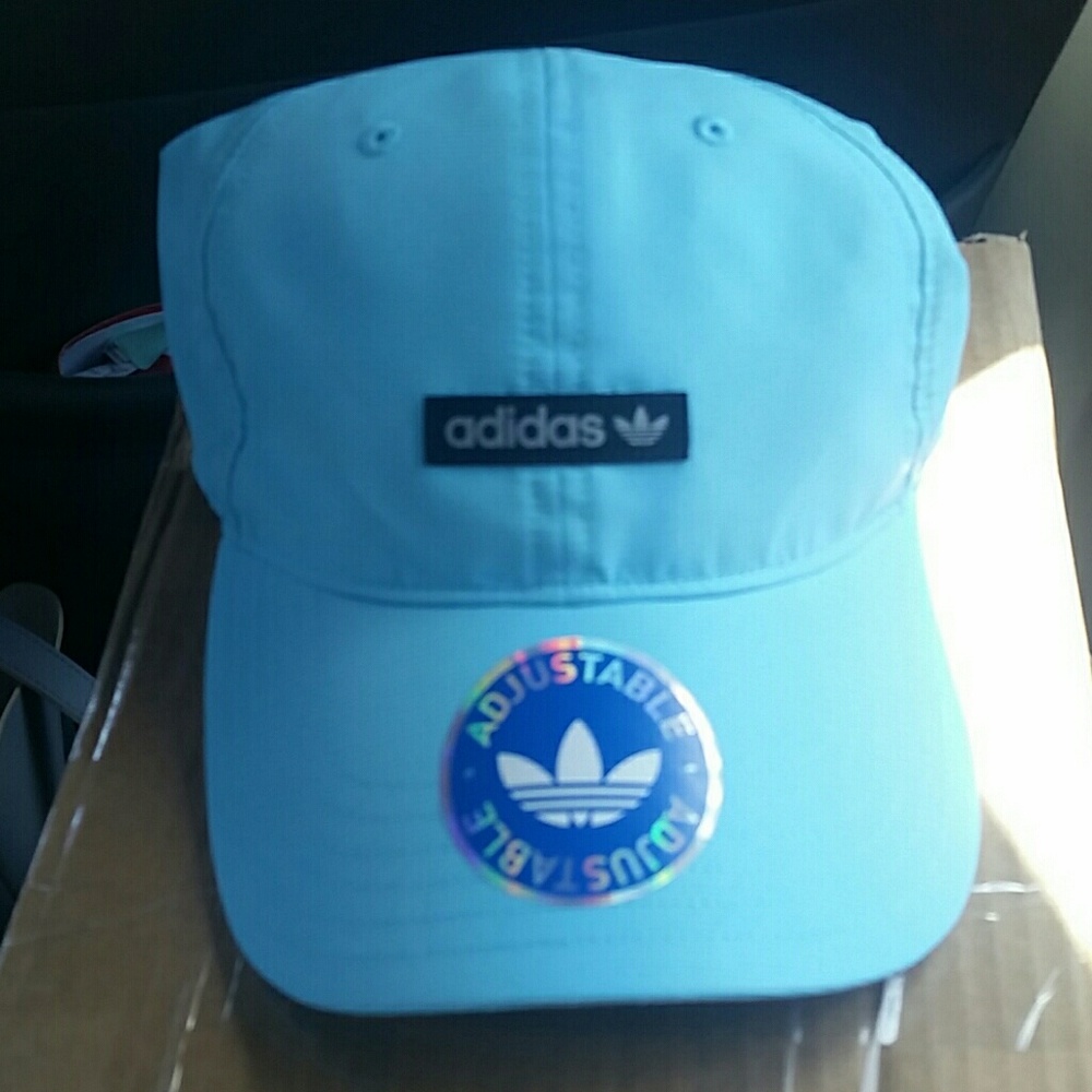Adjustable blue adidas cap