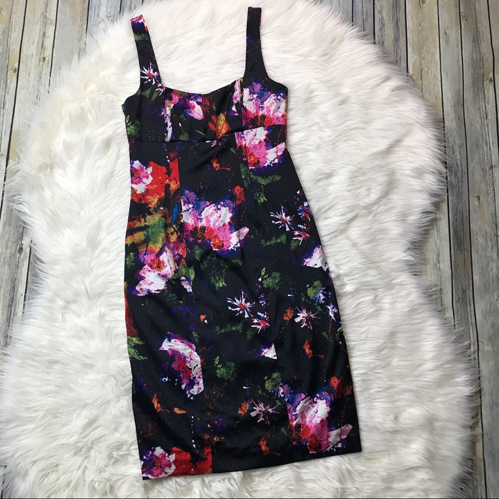 [David Meister] Vintage Multicolor Dress