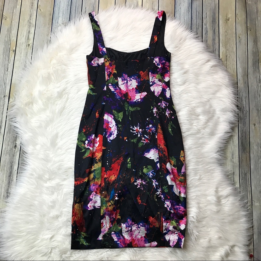 [David Meister] Vintage Multicolor Dress - Picture 2 of 7