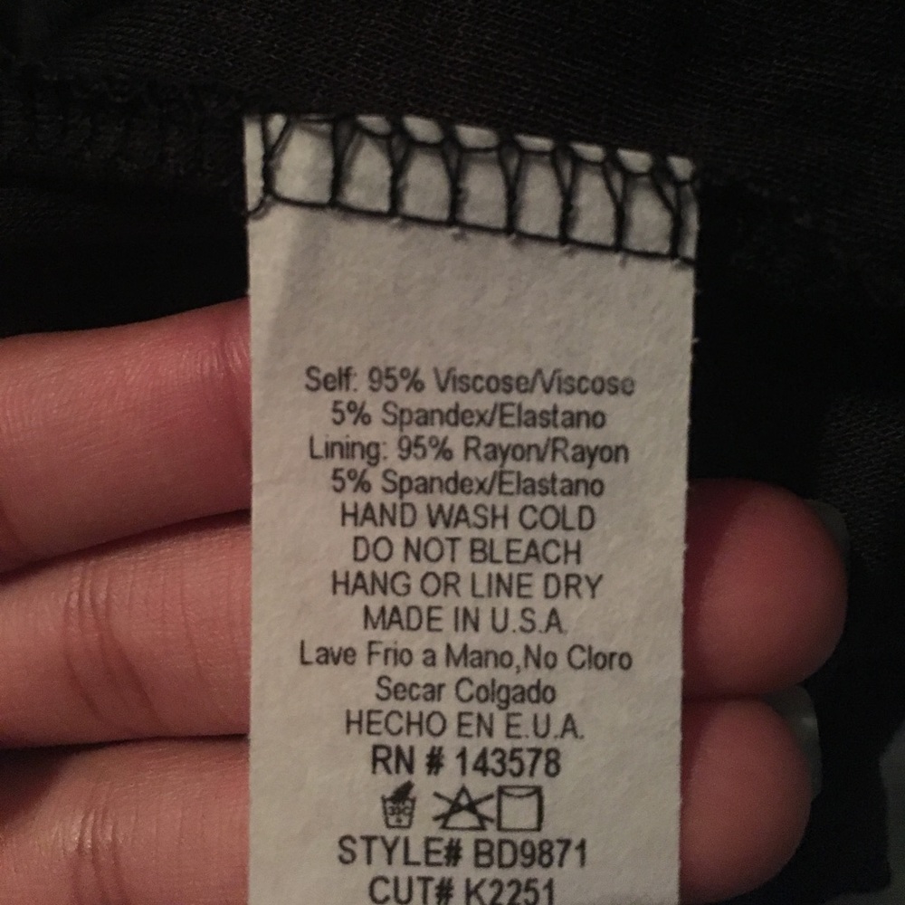 Black Off The Shoulder Summer Dress - Picture 8 of 8