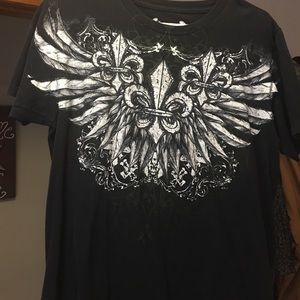 Carbon black tee shirt