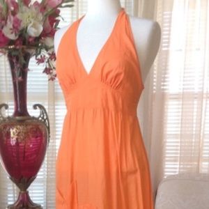 Orange Tommy Bahama Maxi Dress