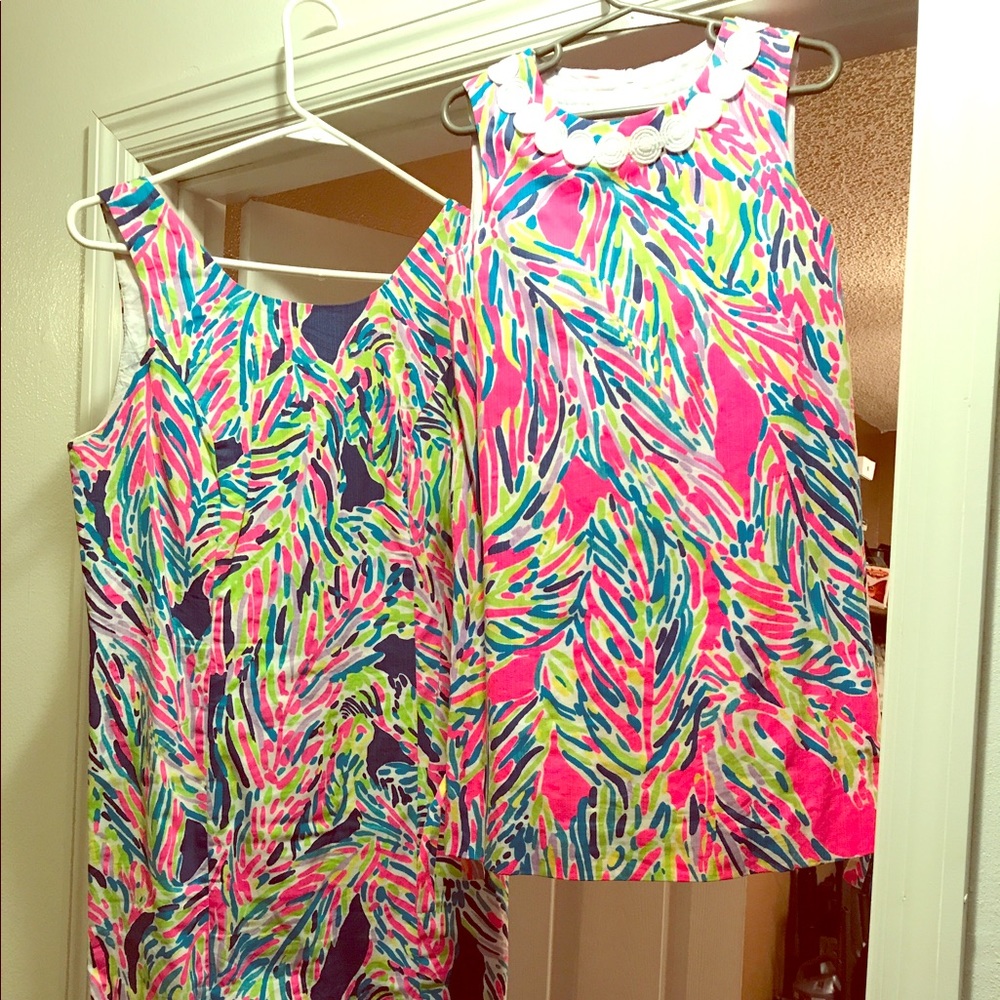 Lilly Pulitzer matching mother daughter dress