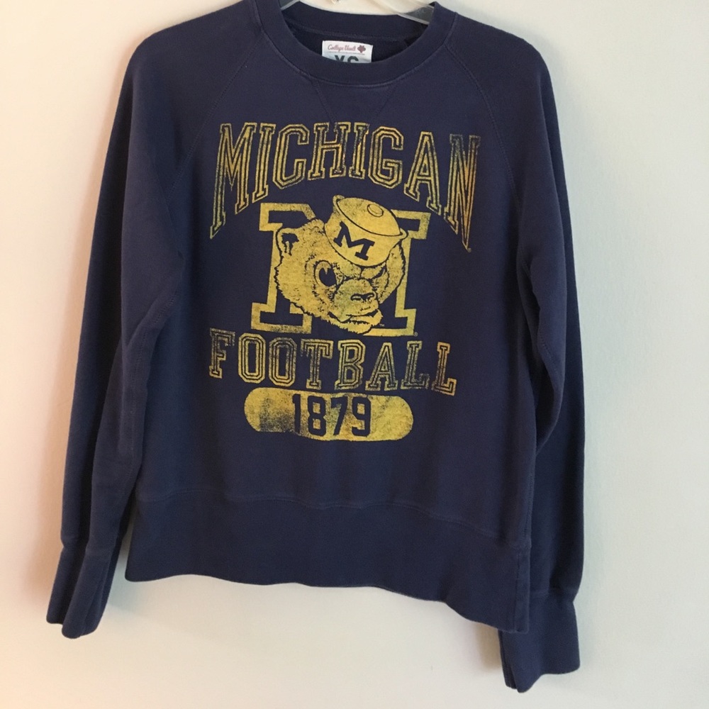 University of Michigan Sweatshirt Vintage Look