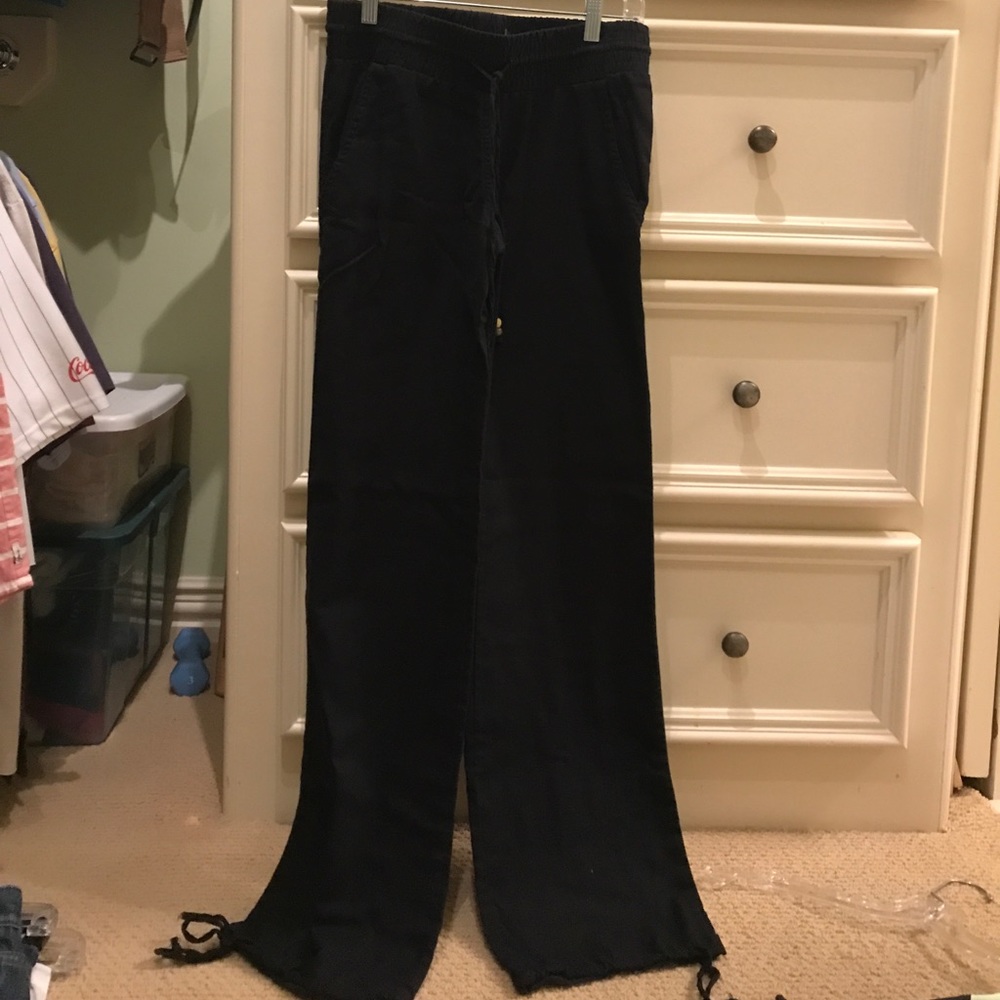 Black linen pants from Italy!