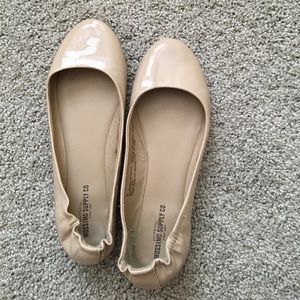 FREE WITH PURCHASE Nude Flats